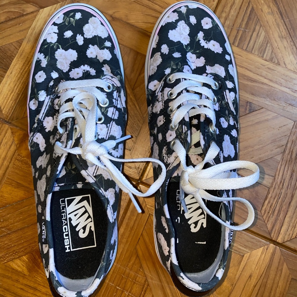 Floral Vans